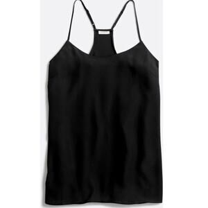 J.Crew Classic Black Racerback Camisole Tank Top Size 4